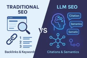 LLM SEO vs Traditional SEO: What's Different and What Still Matters